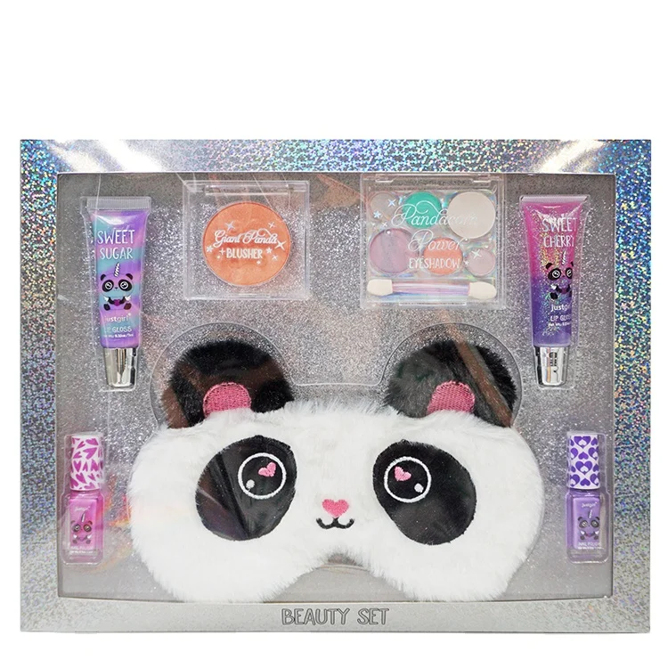 Cute Girls Panda Beauty Set