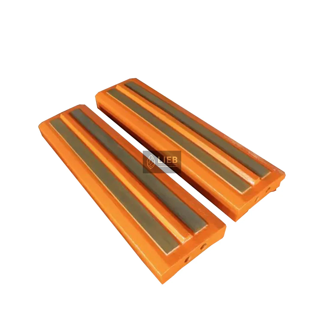 High chrome Hazemag 796 blow bar hammer impact crusher consumable parts