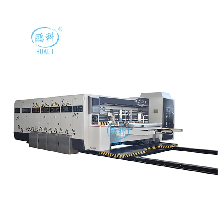 1224 auto servo zero pressure lead edge printing slotting die cutting machine carton box making equipment