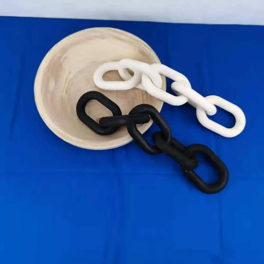 Custom wholesale natural wood bowl wood pot, fruit plate, round shape/wooden chain set