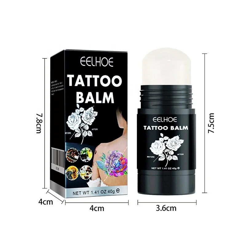 EELHOE Tattoo Brightening Relief Cream Moisturizing Nourishing Color Enhancement Stick Eyebrow Embroidery Repair Tattoo Balm