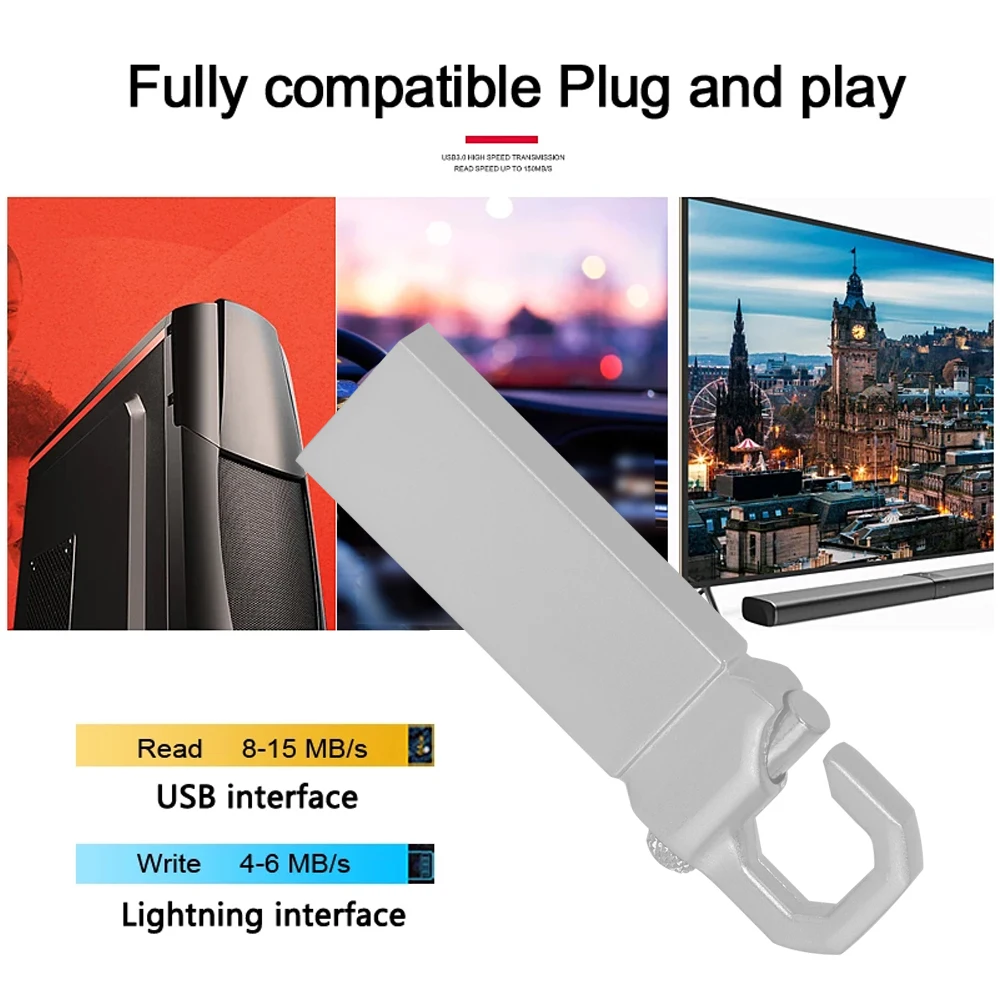 Promotion Keychain USB 64 Gb 32 Gb Pendrive 16gb 128gb Usb2.0 Stick Pen Drive USB Flash Drive