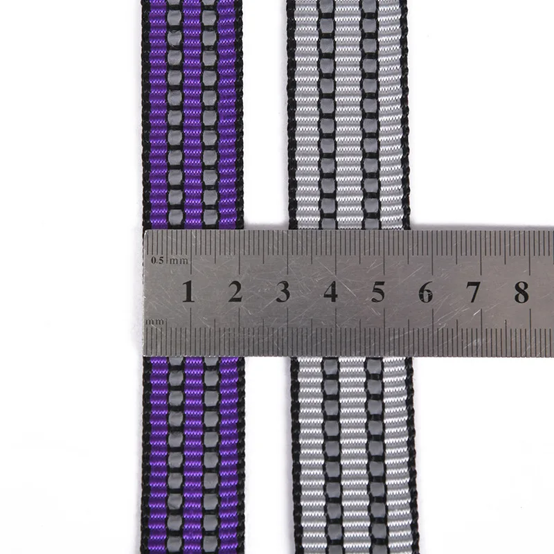 ZONESIN High Quality Tubular Polyester Nylon Webbing bag strap polyester webbing for pet leash