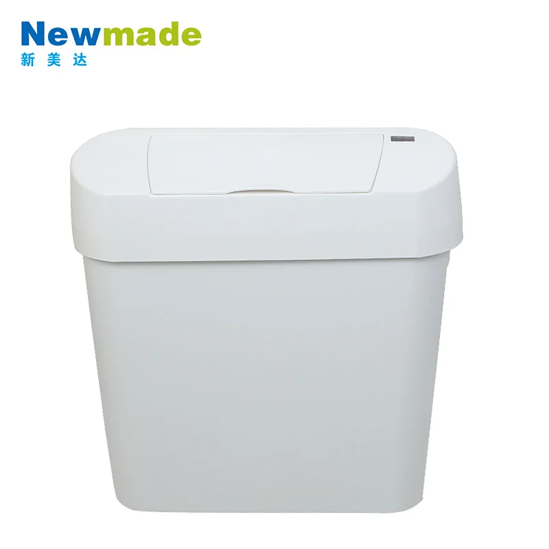 22L Touchless and Hygienic Sanitary Napkin Disposal Bin Plastic Waste Bin  Plastic Women Female Sanitary Trash Bin