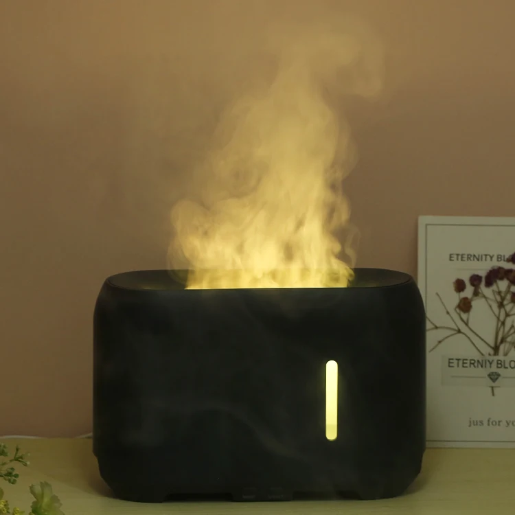 Новое приспособление volcano эфирное масло ароматерапия 3d огневой аромадиффузор светодиодный светильник увлажнитель