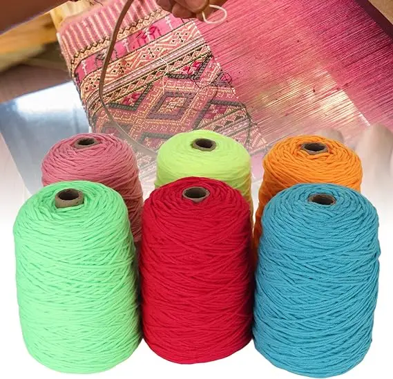 Wholesale 200g Yarn Cone 8ply Rugs And Carpet Tufting Acrylic Yarn For Tufting Gun