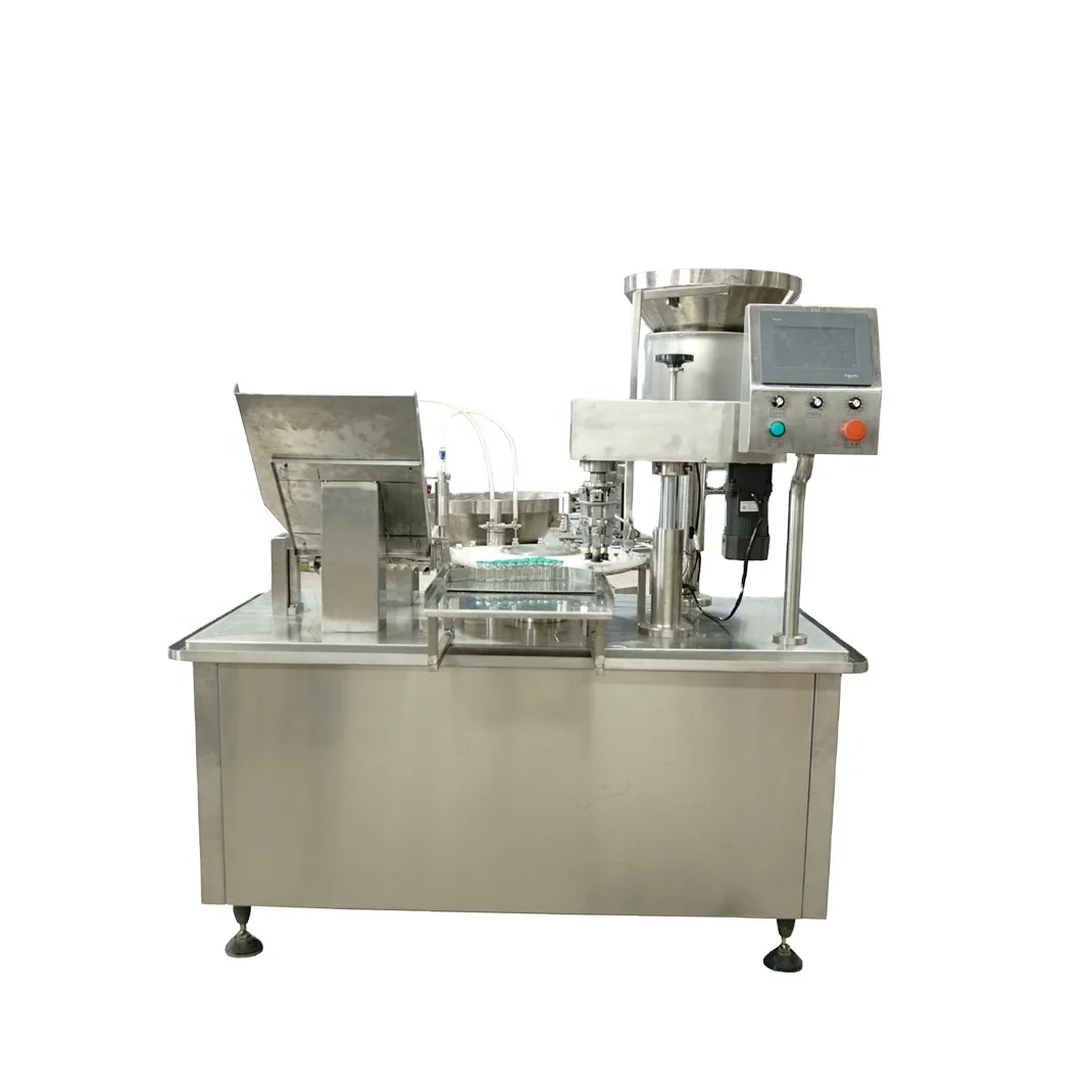KGF-40 Schering penicillin Small-Scale vials bottles  Measuring Liquid Filling freeze-drying capping and sealing Machine