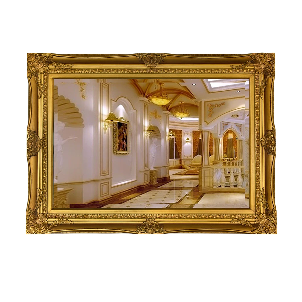 Gorgeous Baroque Wall Hanging Large Size  Custom Ornate Golden Antique Frame for Painting