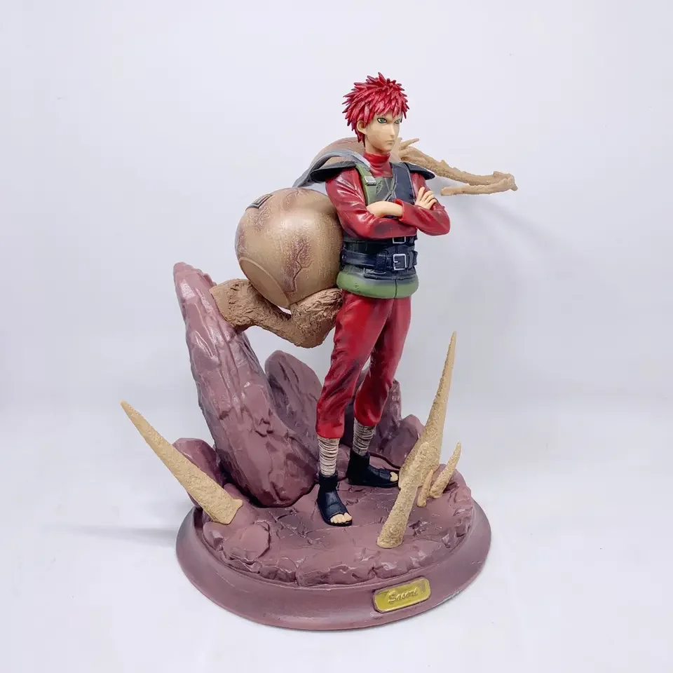 Anime Na---ruto Shippuden Gaara Five Kazekage Battle PVC Action Figure Game Statue Collection Model Kids Toys Doll Gifts