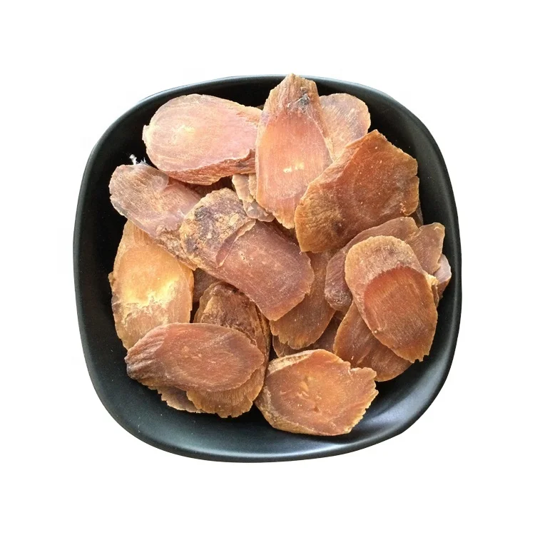High Quality Dried Red Ginseng Root Pieces Slice Red Panax Ginseng Root Slice