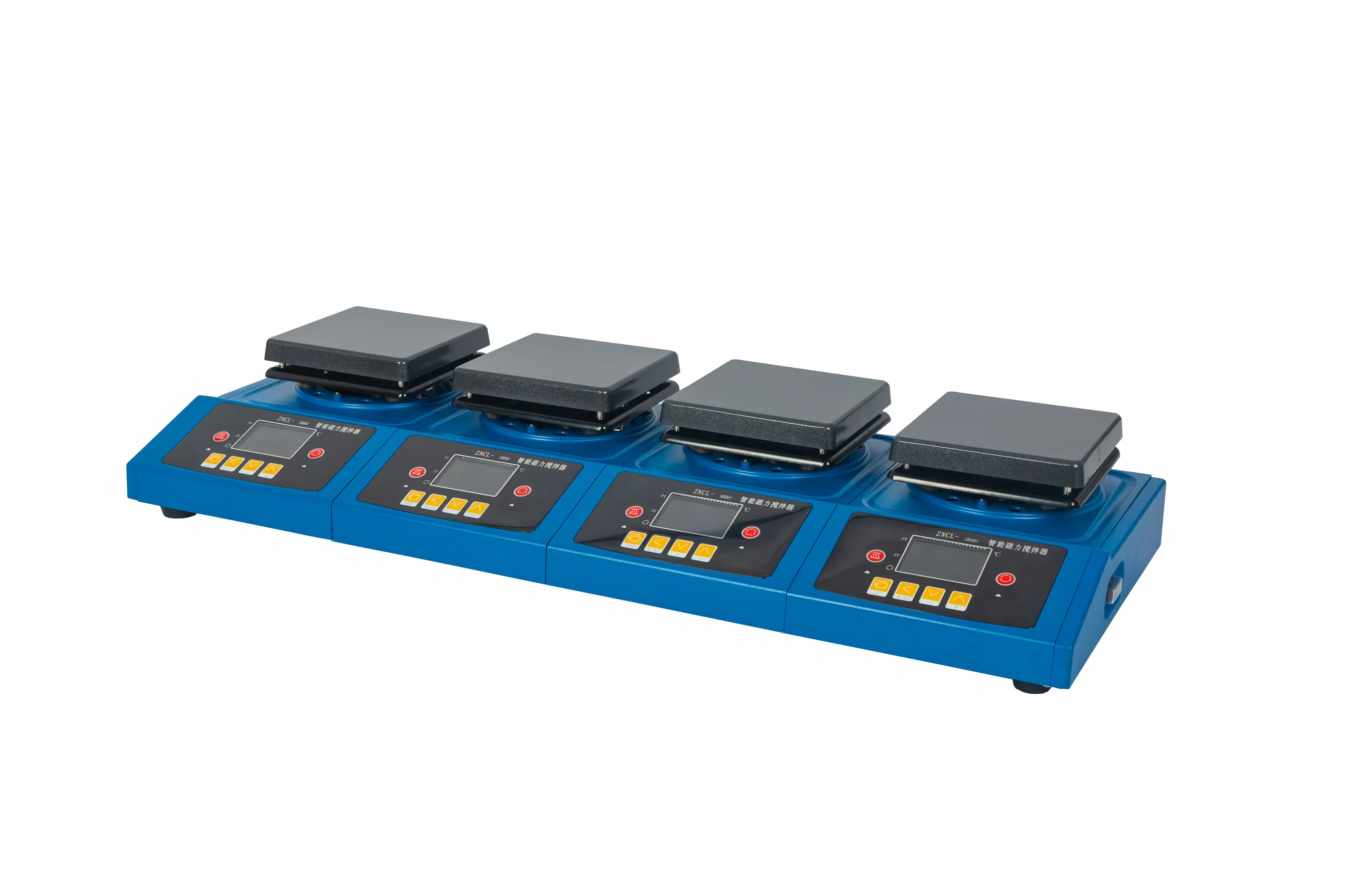 4 position hot heating stirring plate Max heated magnetic stirrer