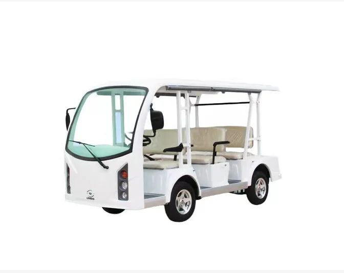 8 мест Электрический туристический автомобиль, Экскурсионный туристический небольшой автобус электрический автомобиль живописный вид