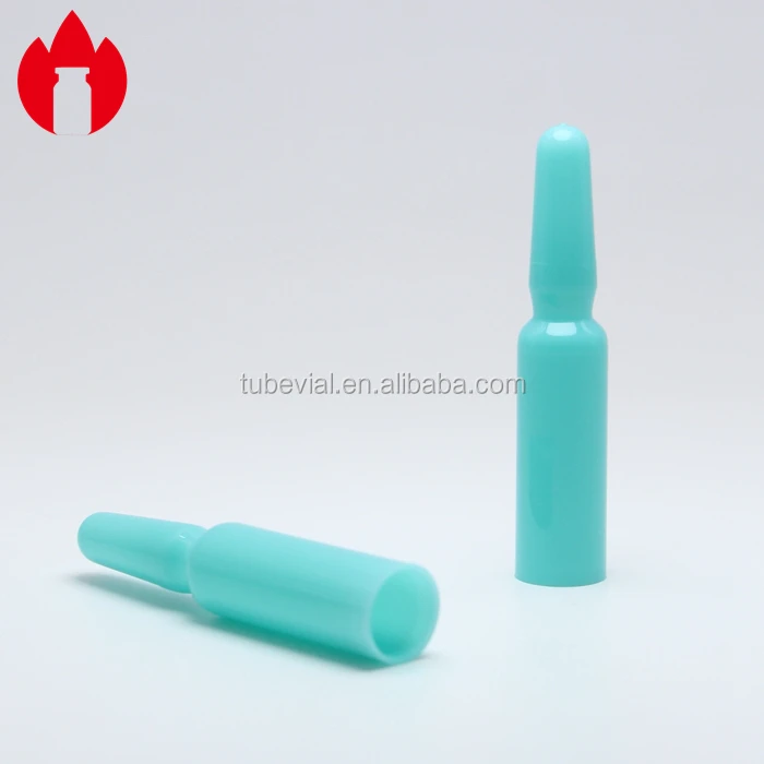 disposable 1.5ml supplements cosmetic essence liquid empty packaging medical small serum bottle plastic ampoules Industrial Use