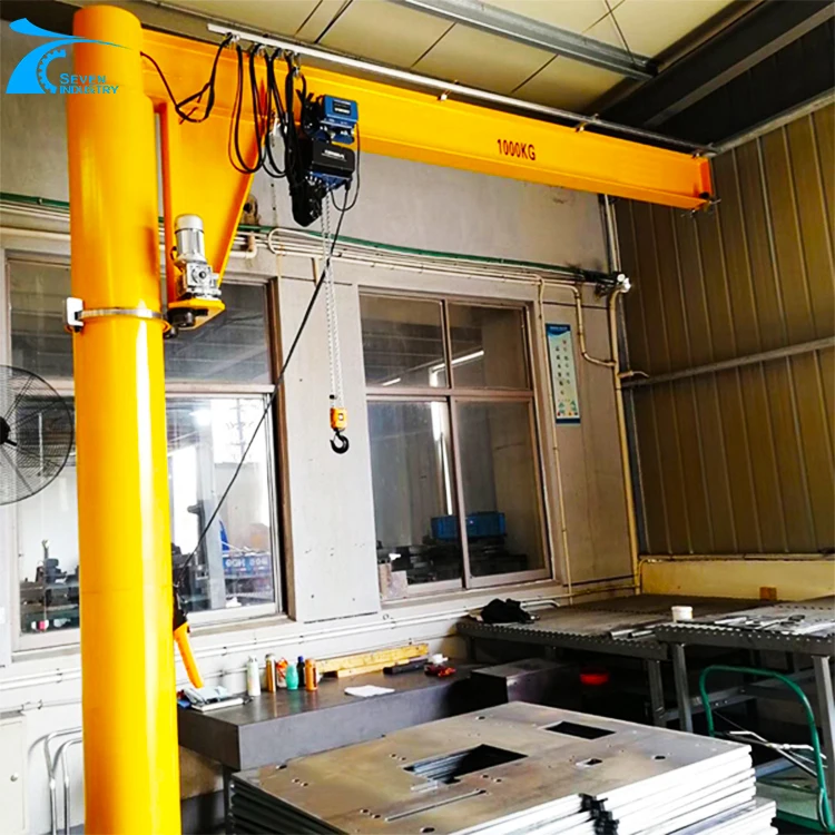  plant lift equipment column mounted 500kg- 3 ton jib crane for