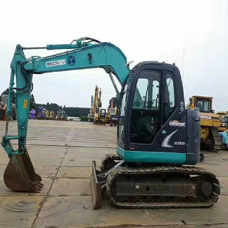 Небольшой экскаватор Kobelco 70SR для восстановления
