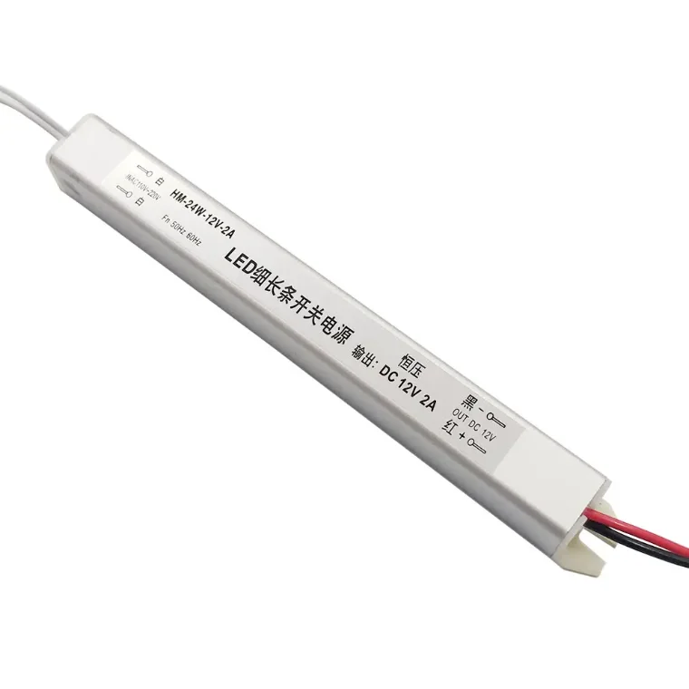 Hot sales factory wholesale price slender aluminum 1.5A led module strip light neon billboard universal power supply home use