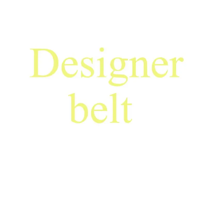 Factory Fashion Luxury Famous Brand Designer Men Leather Belts