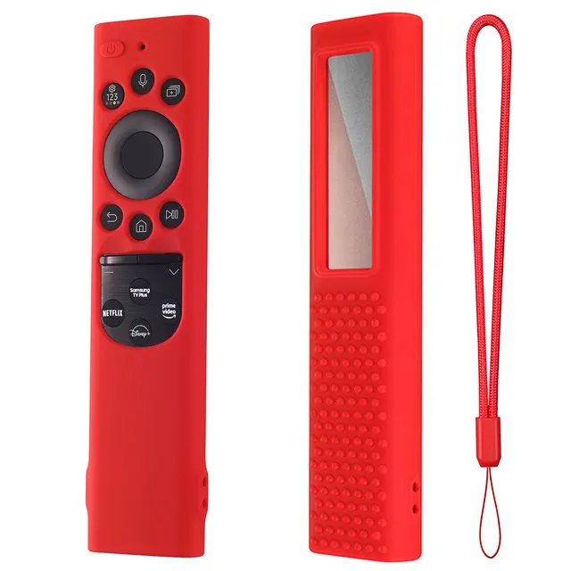 New Project 2023 Remote Control Silicone Case use for For Samsung BN59-01432A/B Rechargeable Solar QLED TM2360E 65QN800C 75QN8