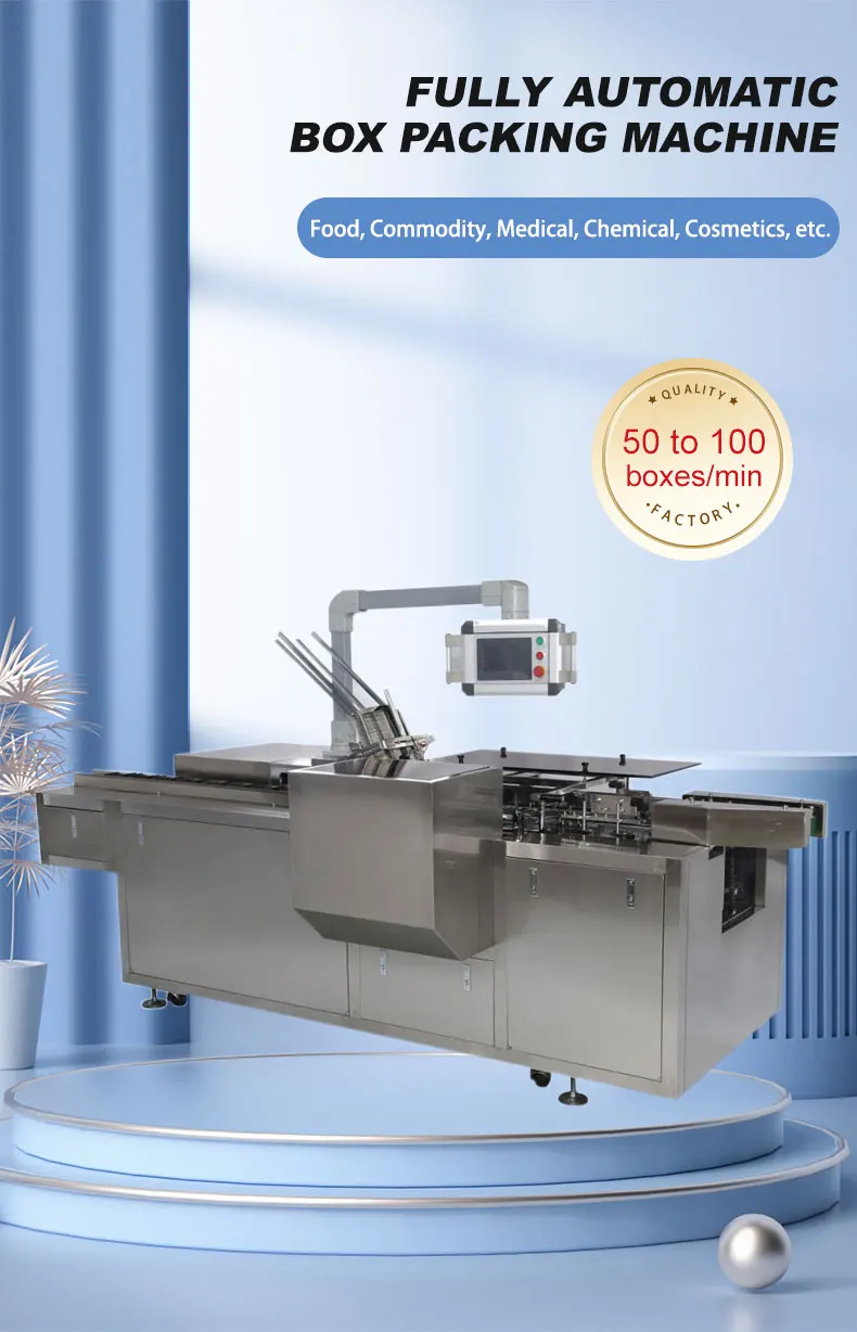 chalk pen counting box packing machine