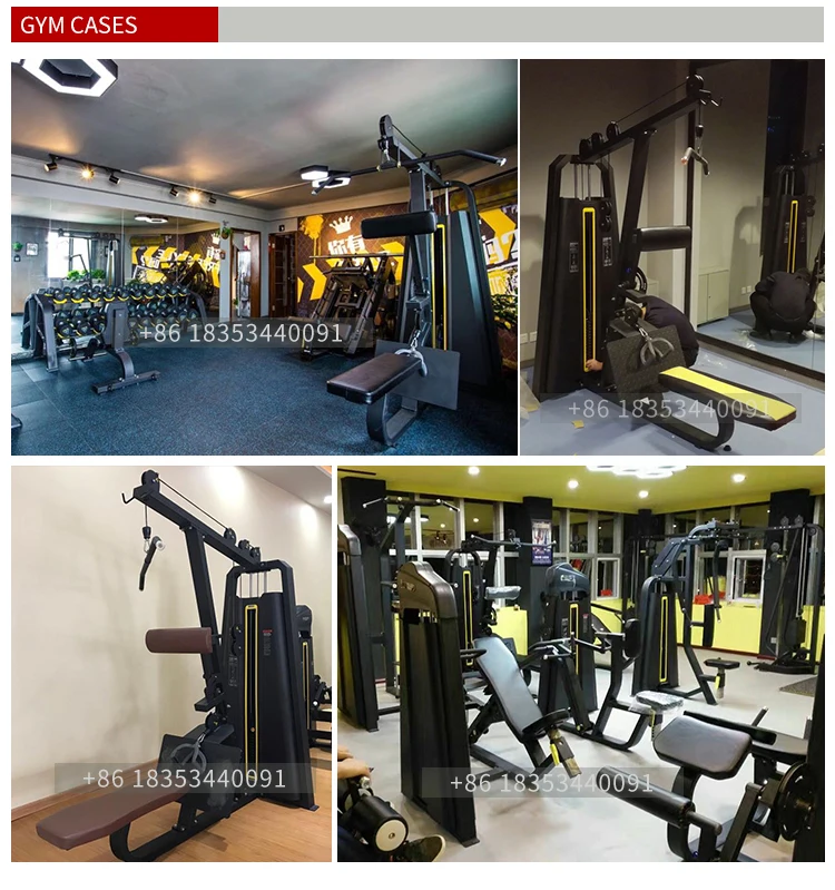 Cable machine gym high-quality The top-selling  commercial household Lat Pull down / Low row 2024