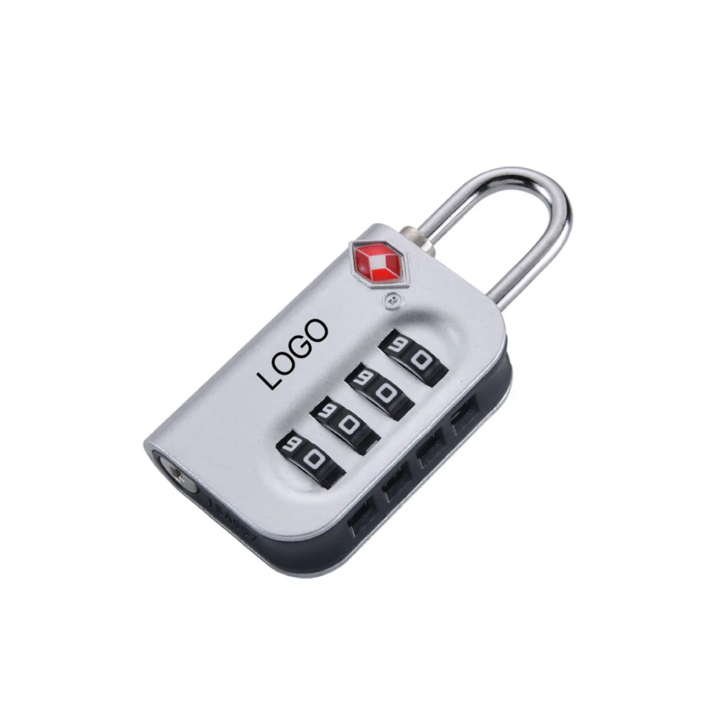 JYL Two-tone 4-digit TSA Padlock Combination Travel Lock Security For Luggage Suitcases Bags Backpack