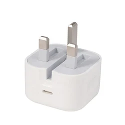 UK Plug 5W/12W/20W Charger PD Fast power Charging USB C Power Adapter 5V/3A 9V/2.22A for iPhone charger