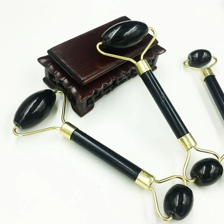 
private label authentic massage roller jade roller for face beauty 