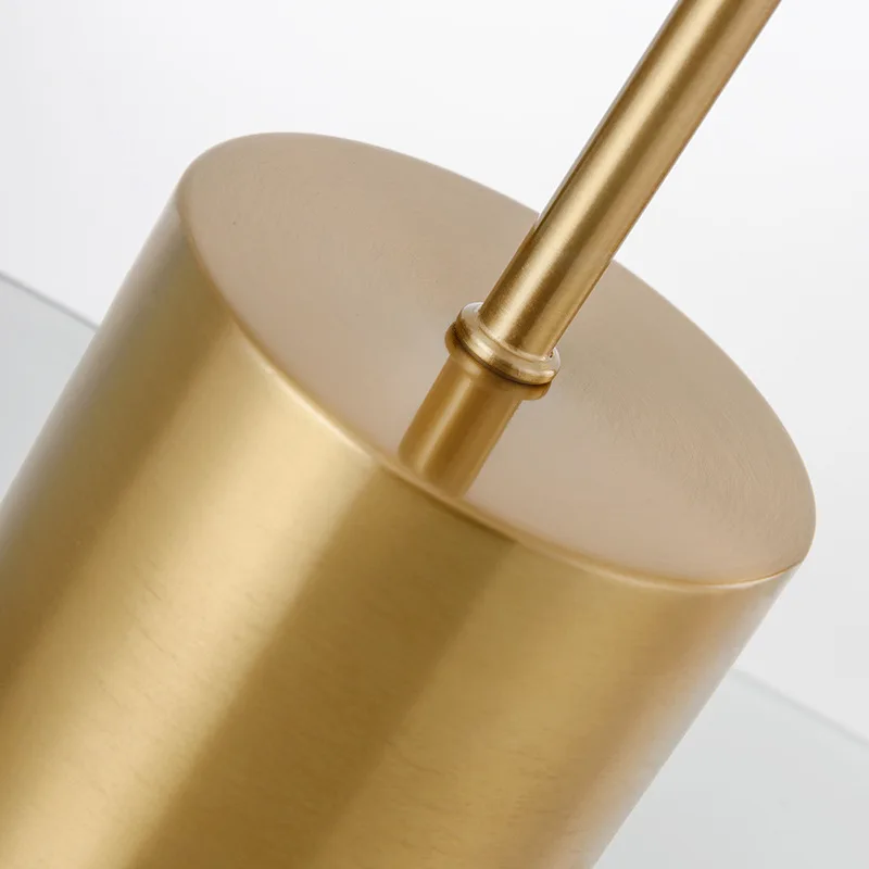 
Modern Hotel Style Brass Base Wooden Pattern LED Reading Table Lamp 