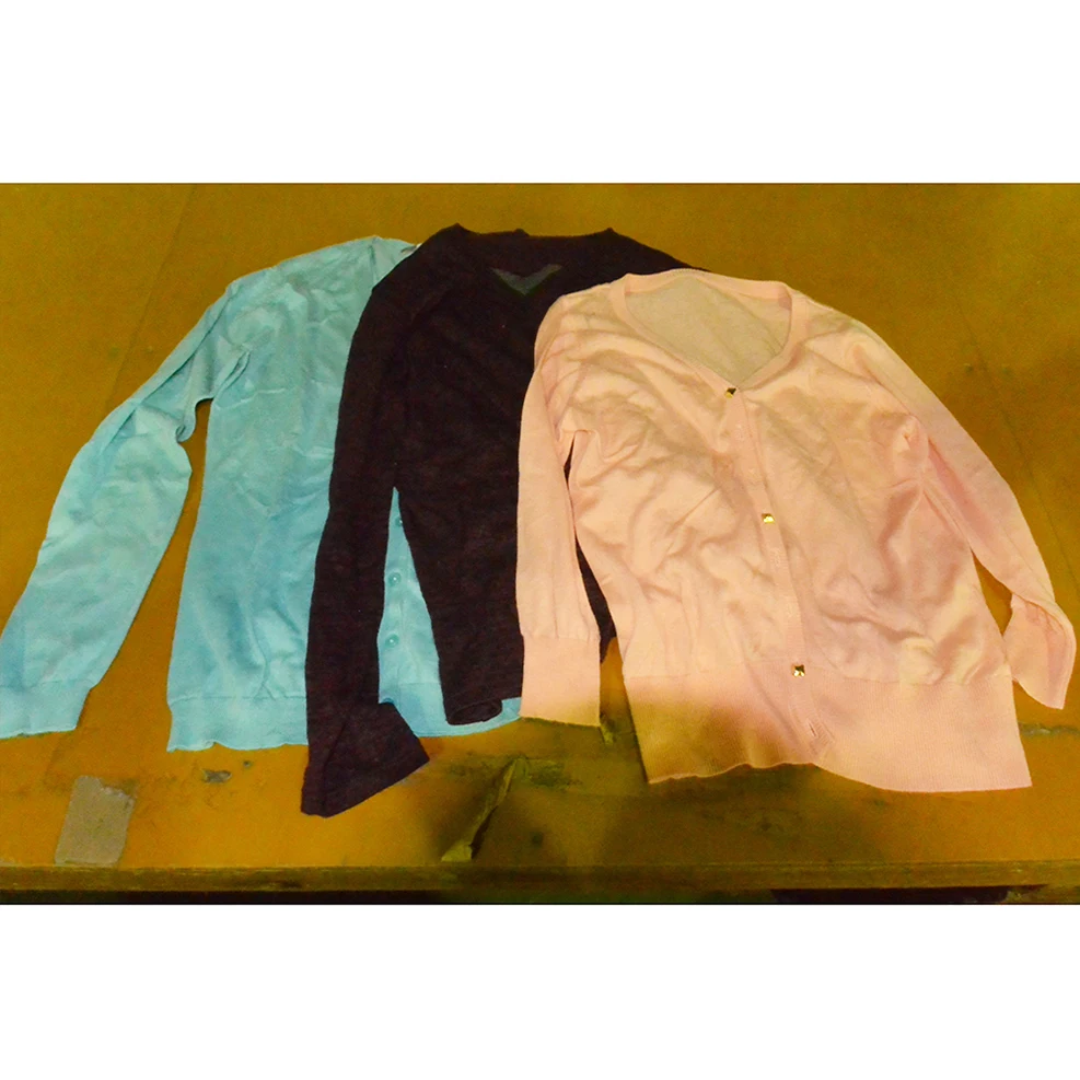 Miscellaneous items used short knit ladies cardigan cashmere with simple style