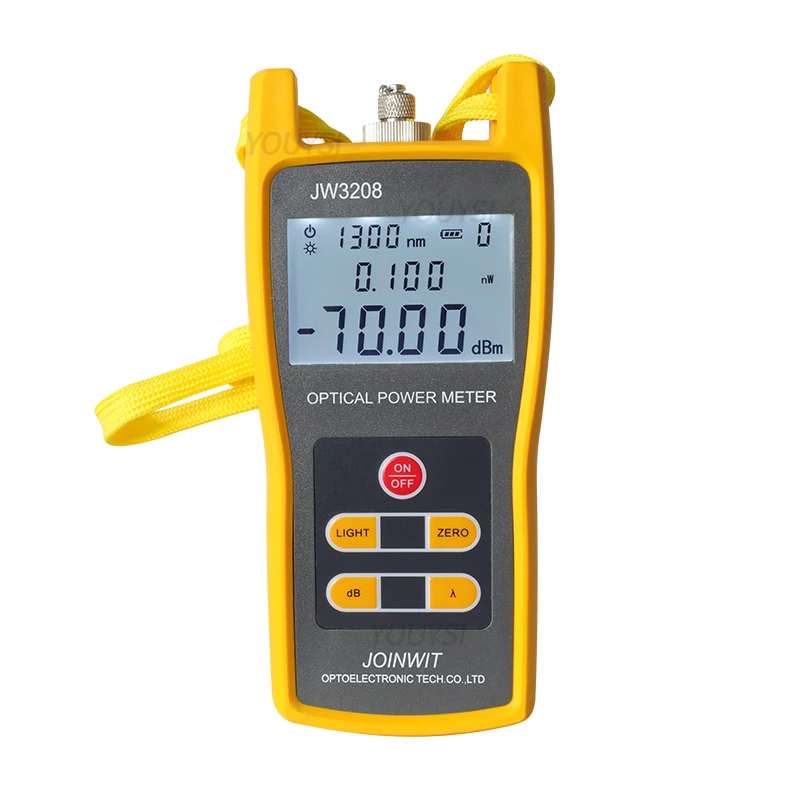 Оптоволоконный измеритель мощности Joinwit JW3208A/JW3208C с разъемами SC/FC-70 ~ + 3 дБм или-50 26