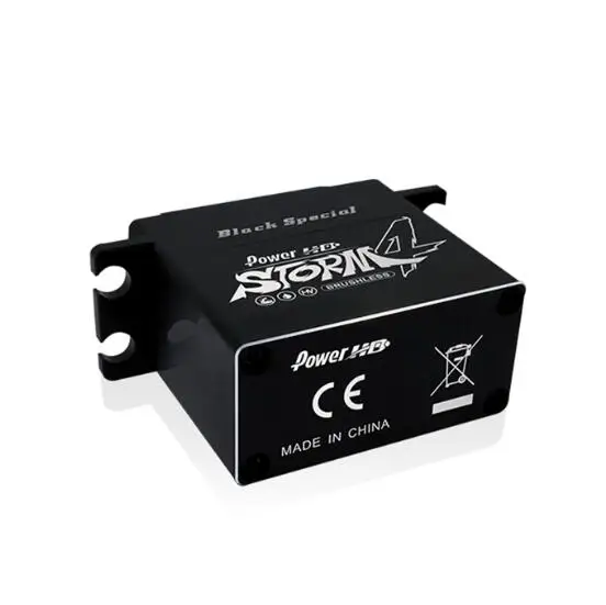 Power HD STORM-4 7.4V 25.0 kg-cm Torque 0.085 Sec Speed HV Brushless Digital Metal Gear Servo compatible with JR SAVOX