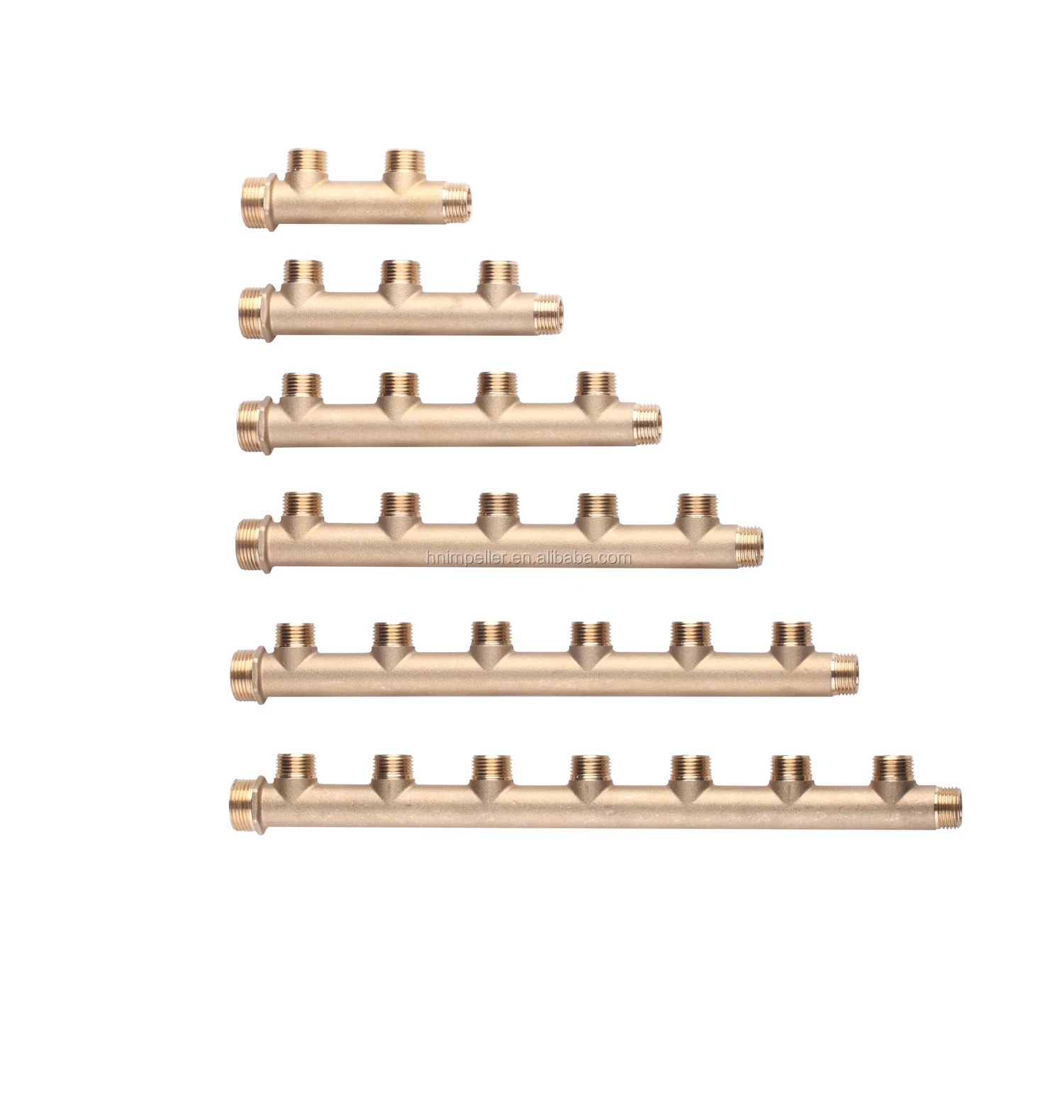 
underfloor heating manifold/brass heating distribuidor 