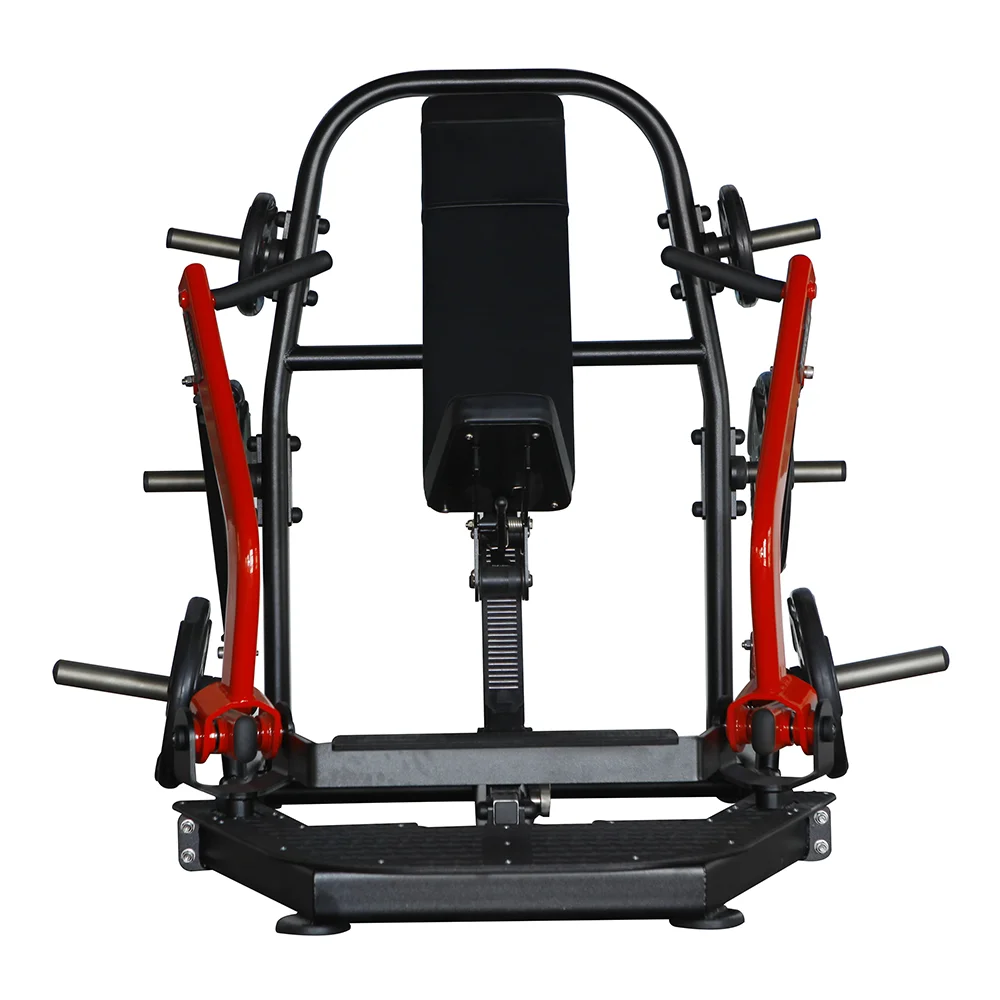 Commercial Multigym Multi  Equipment Gym exercise  Low row strength trainer pull down  plated loaded chest press