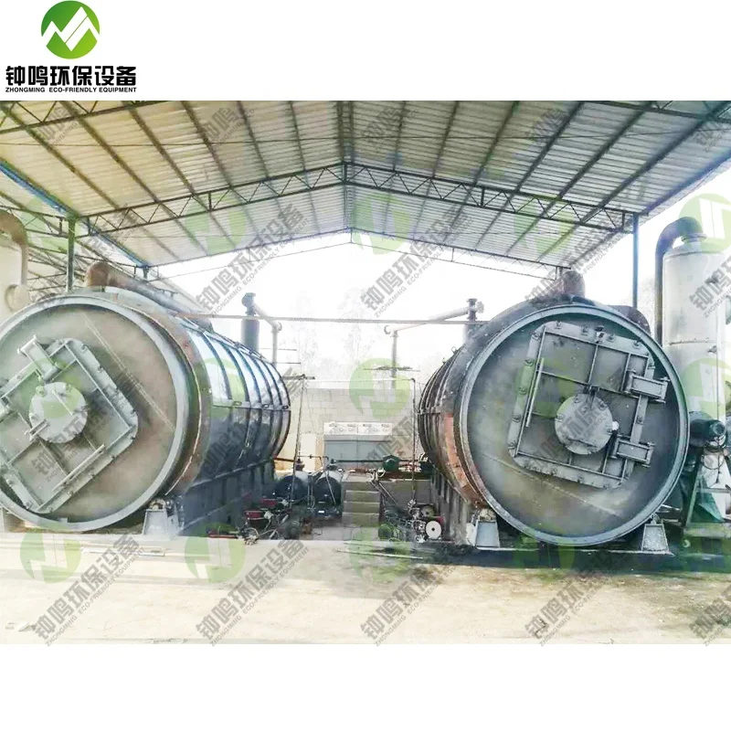 
Small Waste Plastic Pyrolysis Oil Machine with CE 