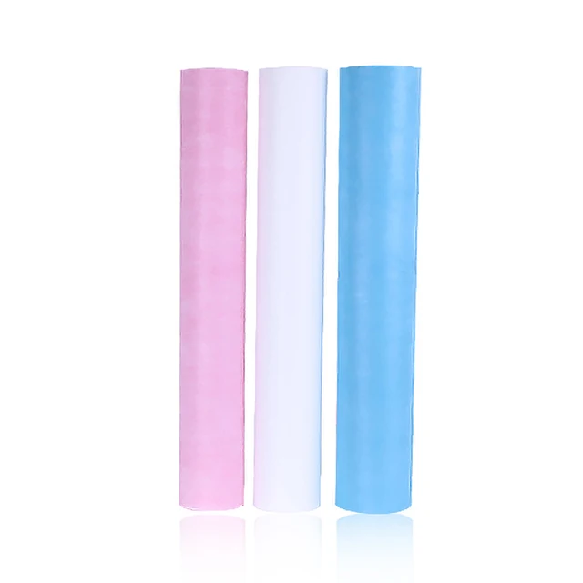 Disposable bed sheet Non Woven Disposable examination paper bed sheet Crepe medical exam table paper bed roll