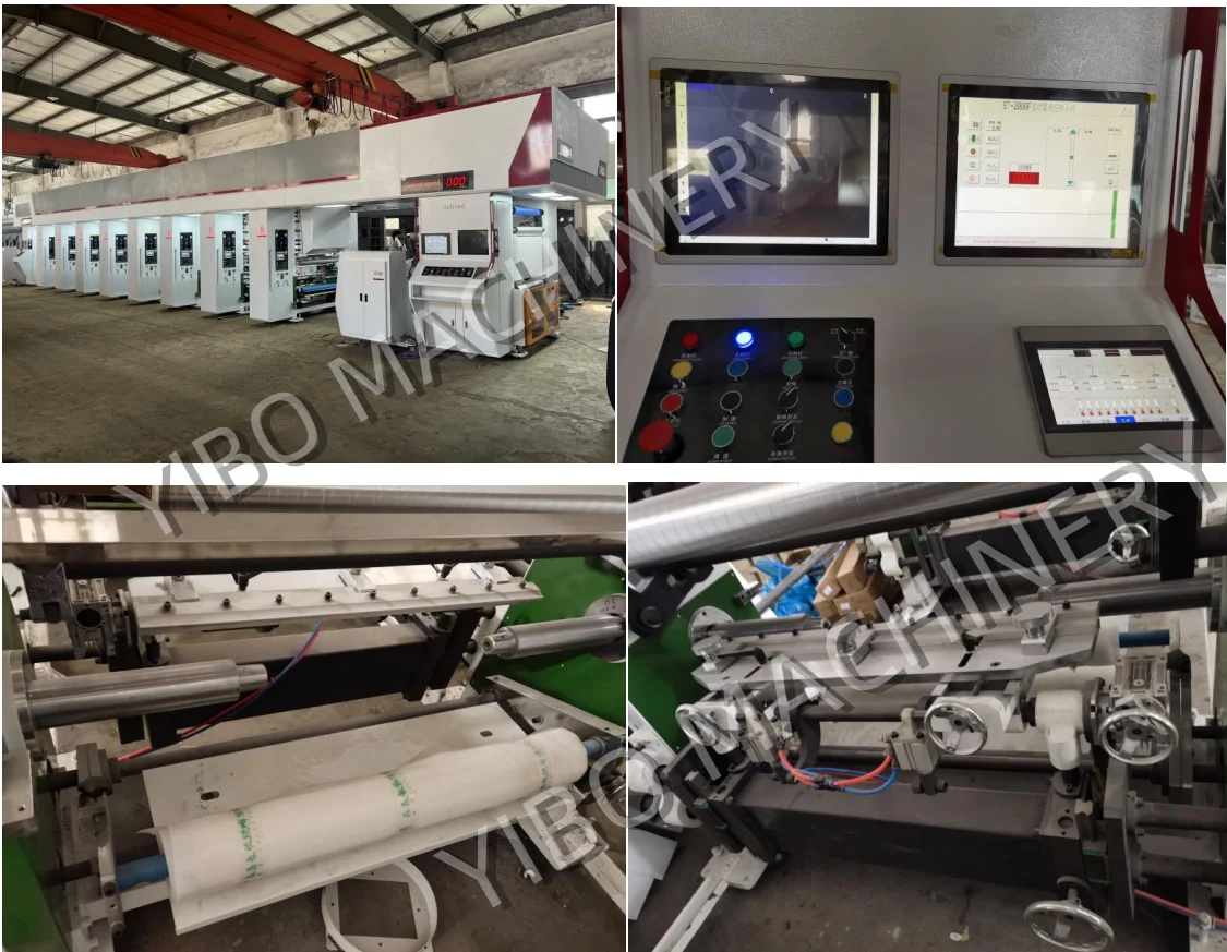 High Speed Rotogravure Printing Machine Video Bopp Film Gravure Printing Machine Price Gravure Nylon Printing Machine