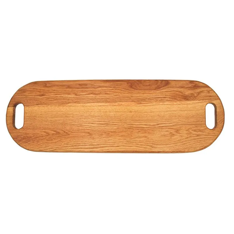 Oak Wood Oversized Serving Board Large Cheese Board Long Cutting Board for Serving Cheeses Meats Cske
