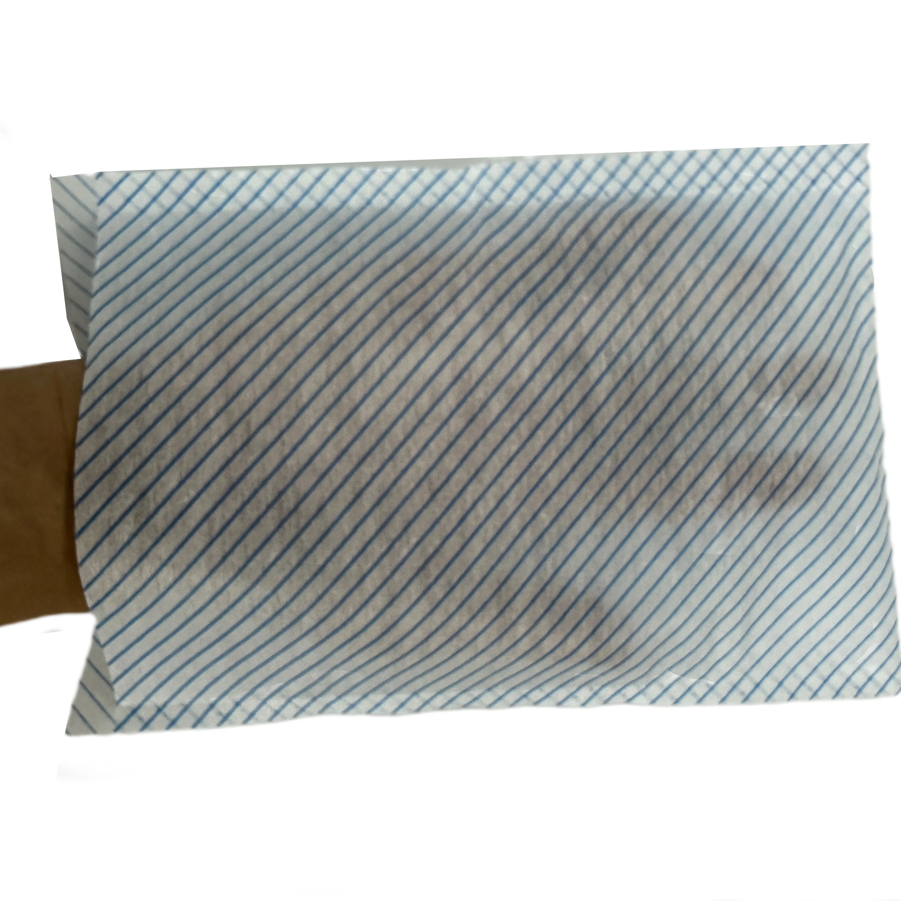 Impregnated Nonwoven Household Disposable Cleaning Glove adult patient bath glove wipes wet and dry glove wipe for hospital use