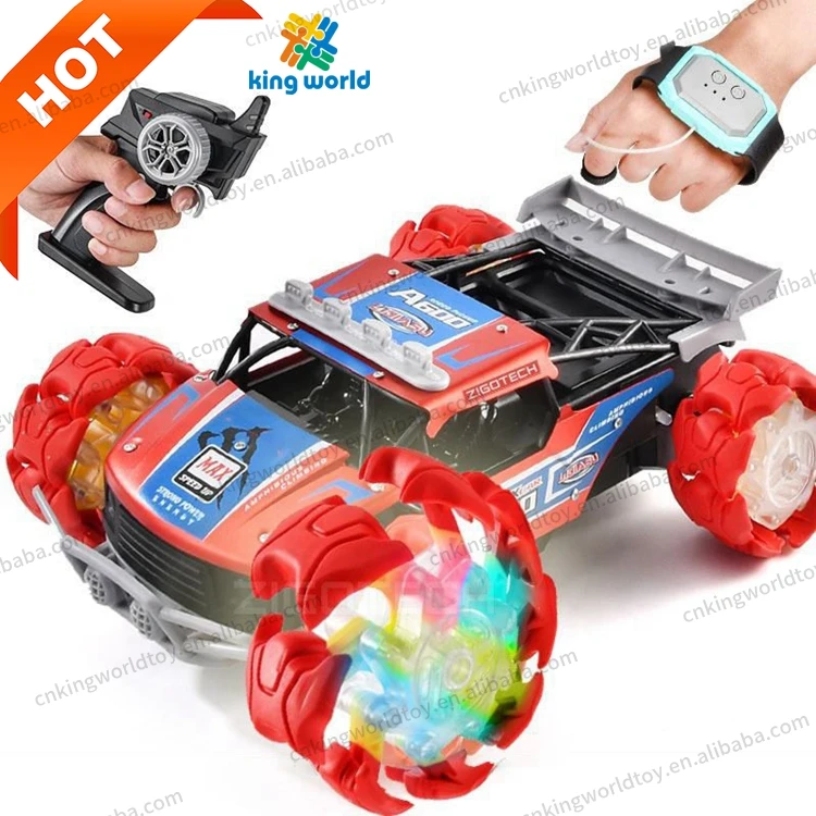 1/12 Explosion Wheel Alloy RC Climbing Car Toy Off-road Remote Control Climber With Music High Speed Radio Control Stunt Car Toy