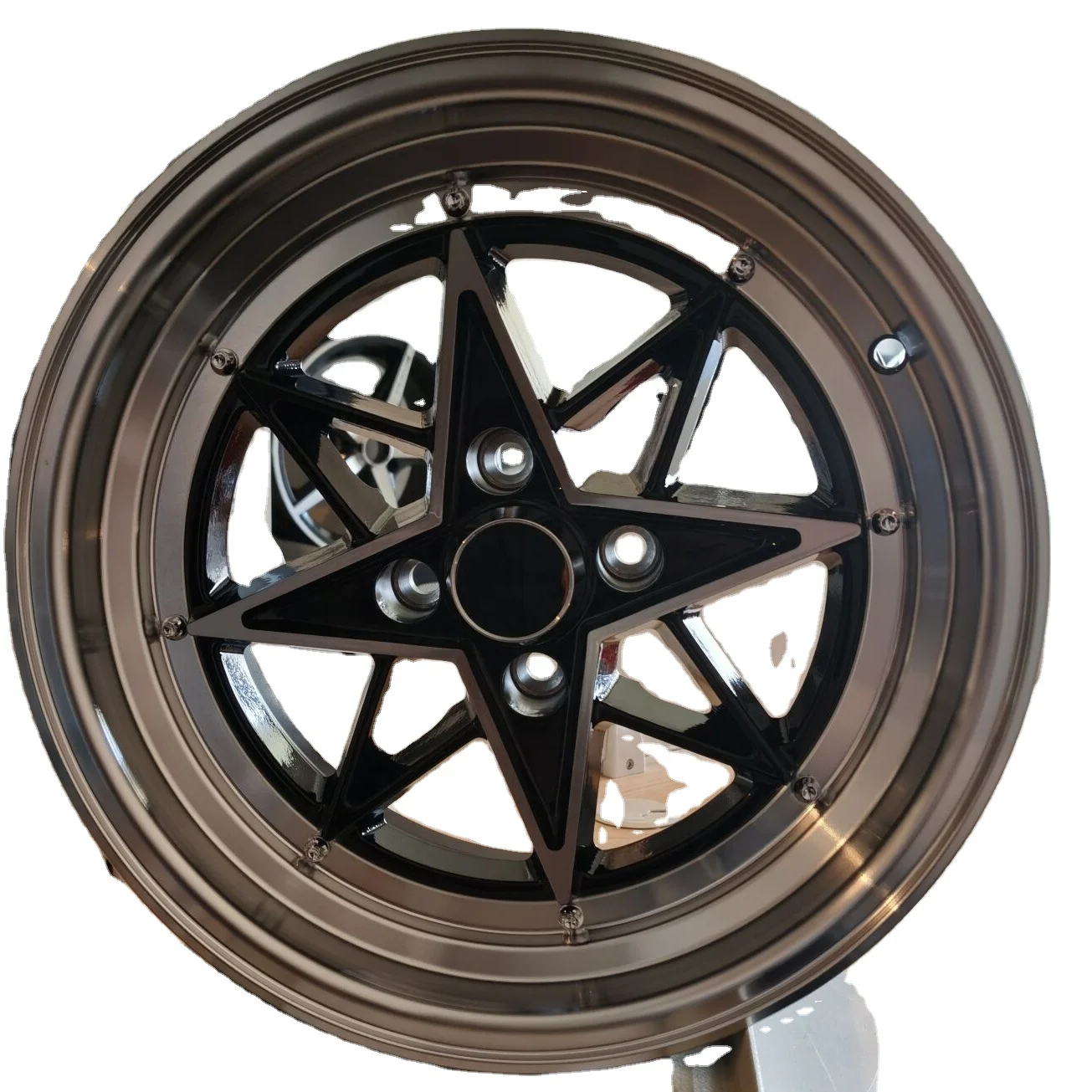 15*8 INCH CAR ALLOY WHEEL WITH 4*100