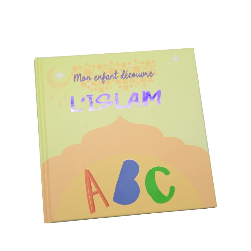 China Premium Supplier Full Color Matte Lamination Education Children Hardcover Book Printing Services