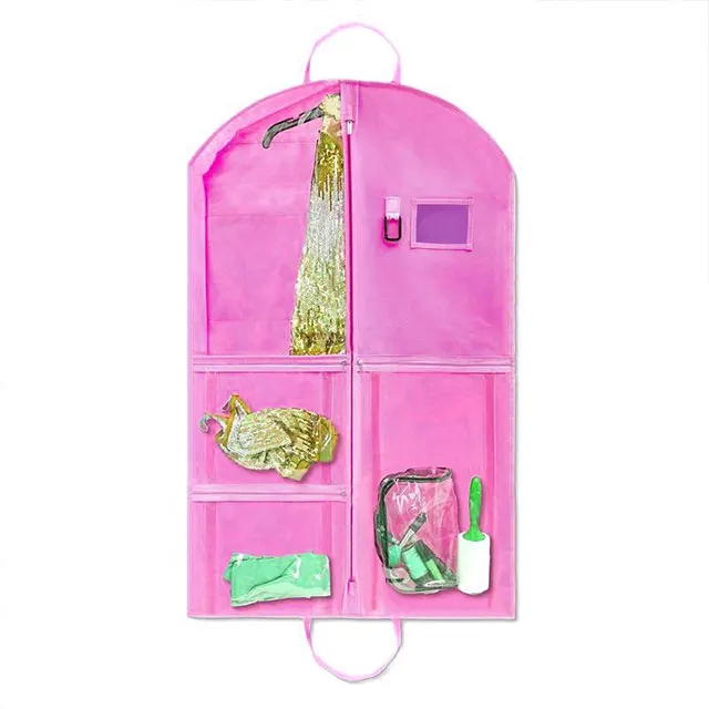 4 Pack Garment Bags For Dance Competitions Clear Kids Dance Costume Garment Bag