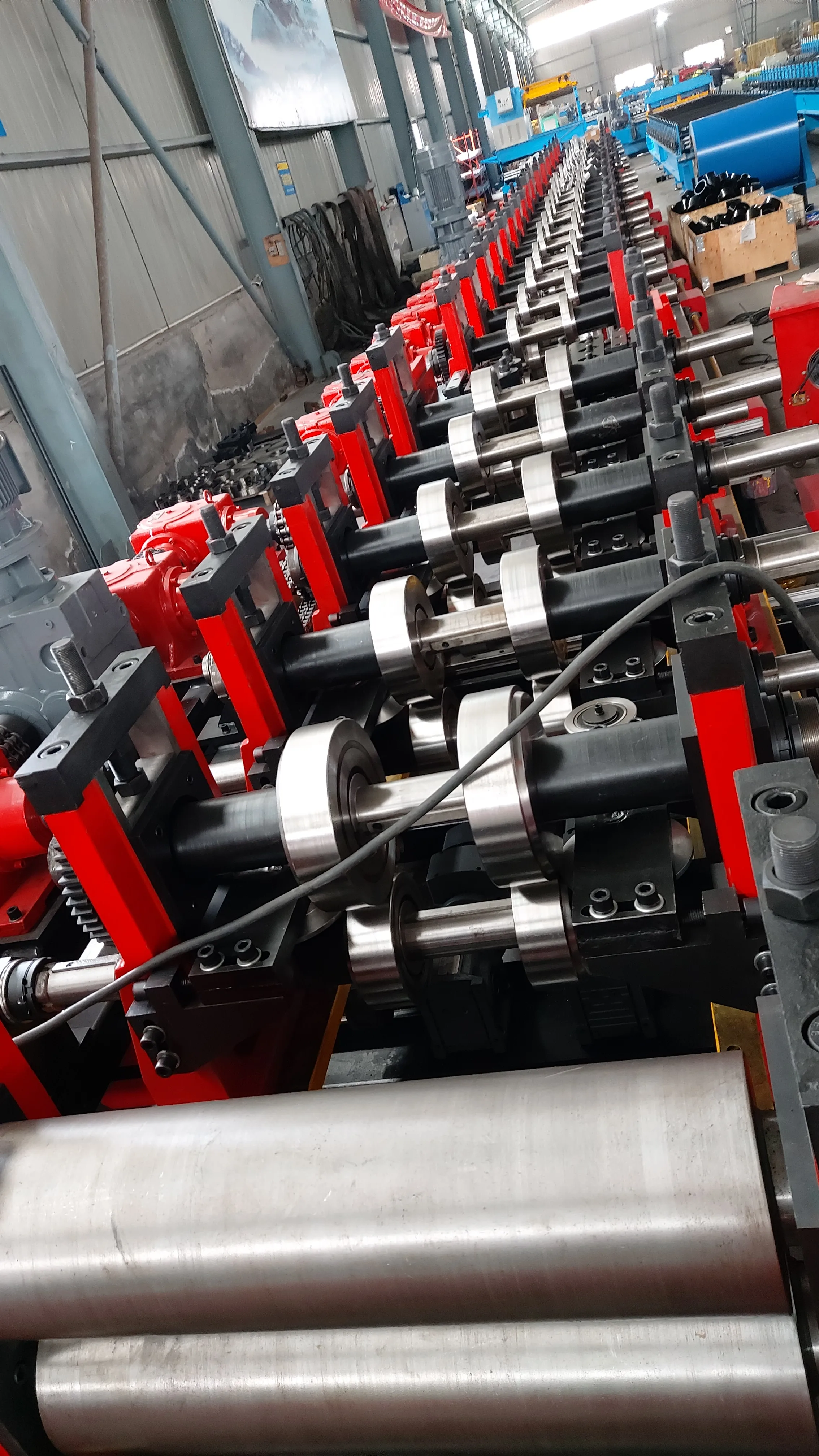 Fully Automatic Muti Sizes In One Pre galvanized Cable Tray Rolling Forming Cable Tray Making Machine