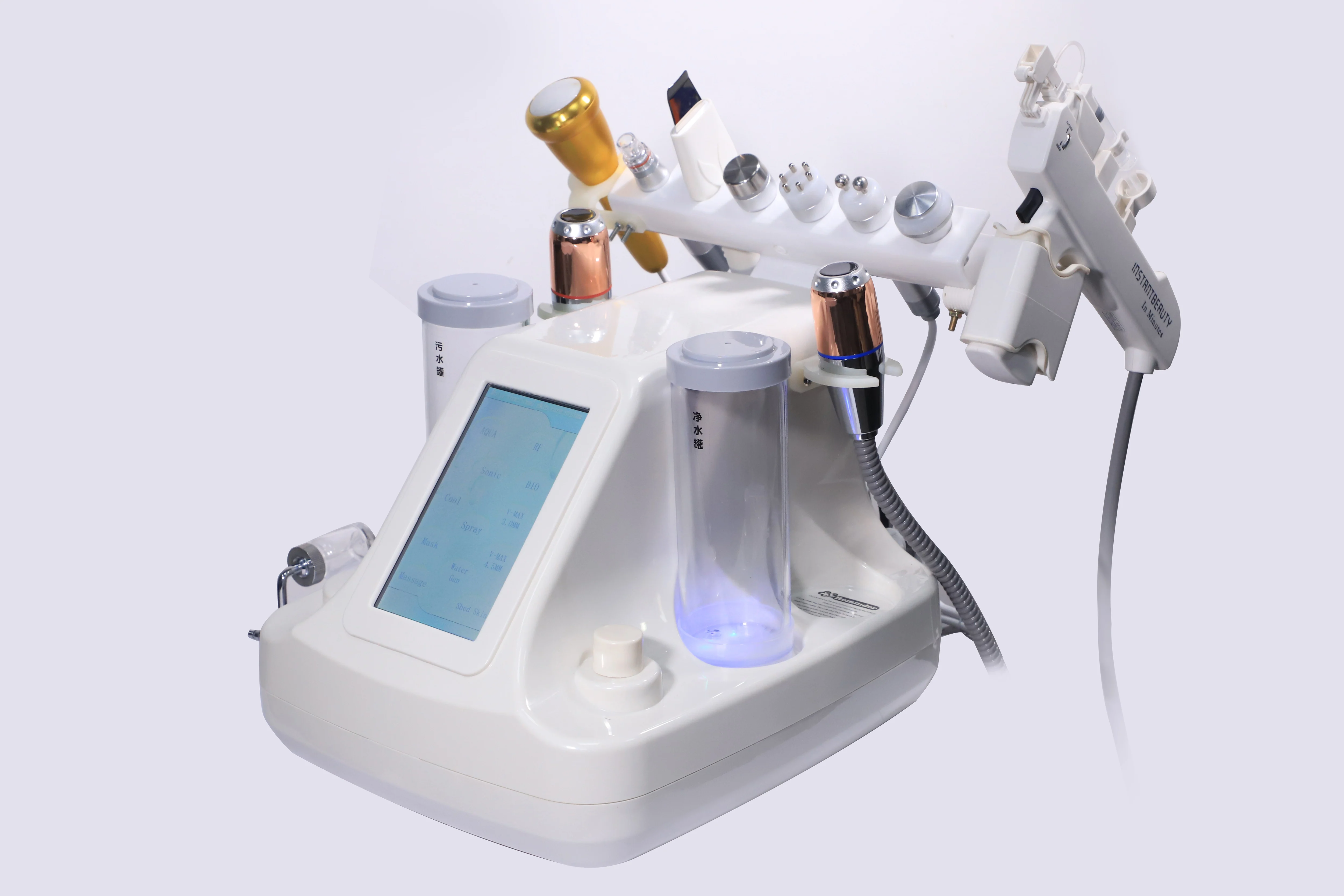 Новинка 12 в 1 Малый пузырьковый выбор без иглы инъекционный косметический пистолет для мезотерапии без необходимости