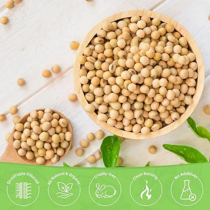 high quality pure candle material wax natural soy wax for container candles making wholesale eco friendly soy wax flakes