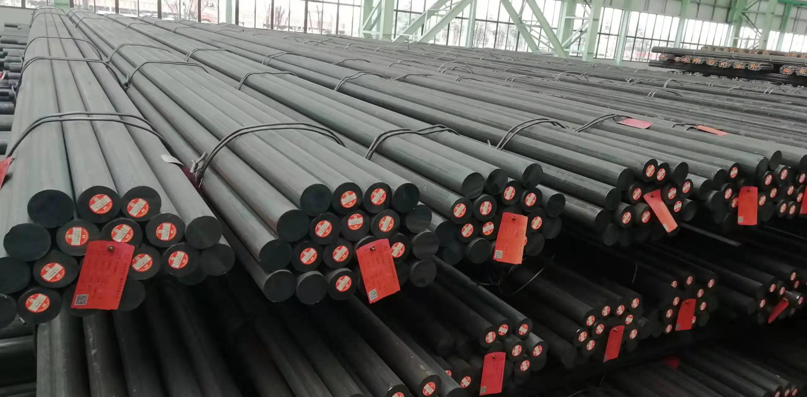 Factory Direct Sales Good Price 100 Moq Carbon Structure 16-300mm Steel Round Bars