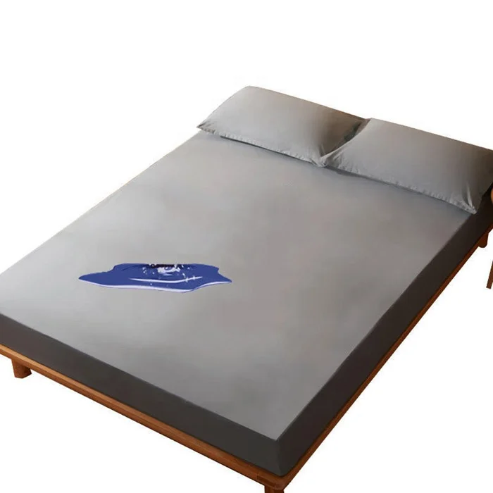 Anti-bug Bed Cover Anti-dust 100% Cotton Terry Waterproof Baby Adults Mattress Protector Cover for Home Hotel Hospital