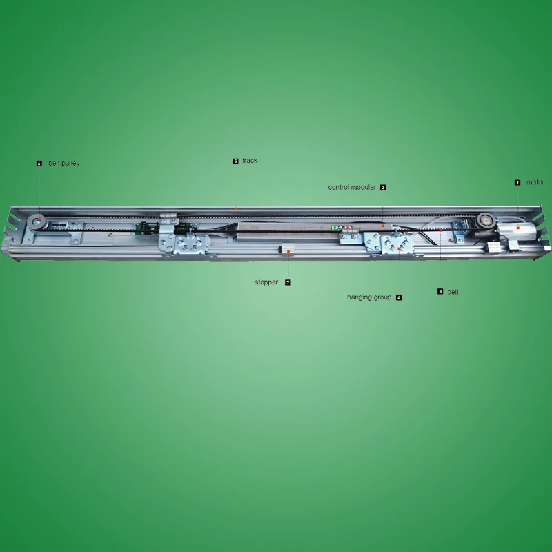 2020 sliding glass door opener automatic door machine for commercial