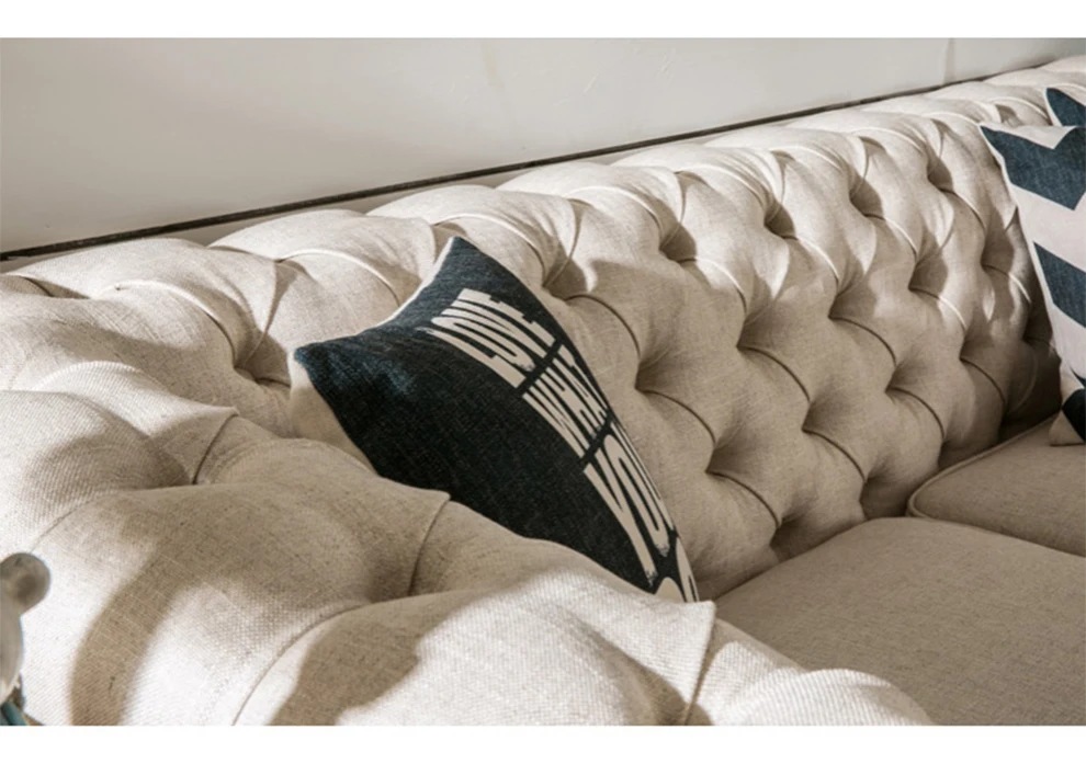 Italian Designs Luxury Fabric living room sofa sets