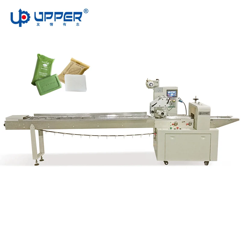 UPB-100 UPPER medical containers material mask tapes cubes Multi-function Pillow Flow Packaging  Machine